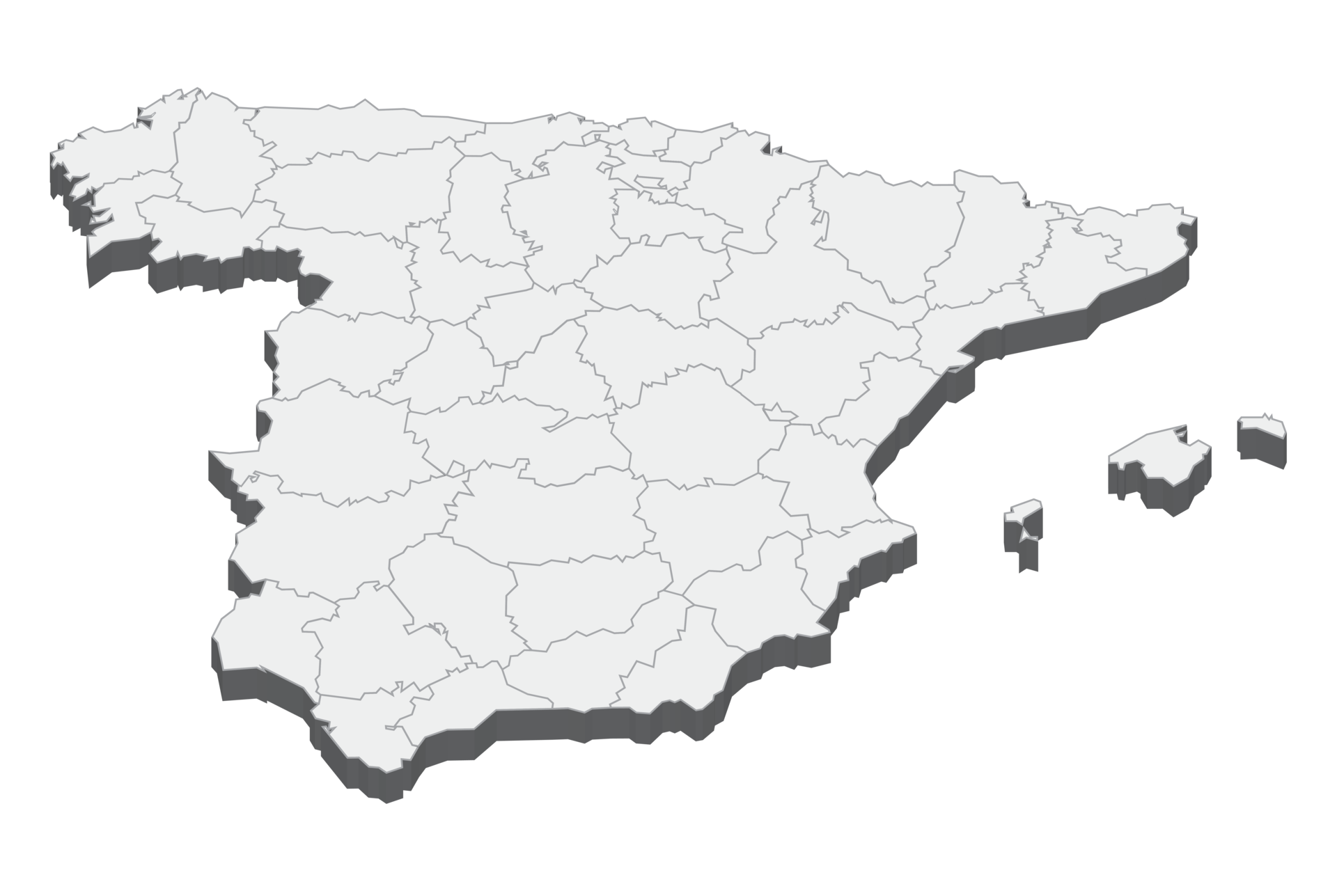 map of spain